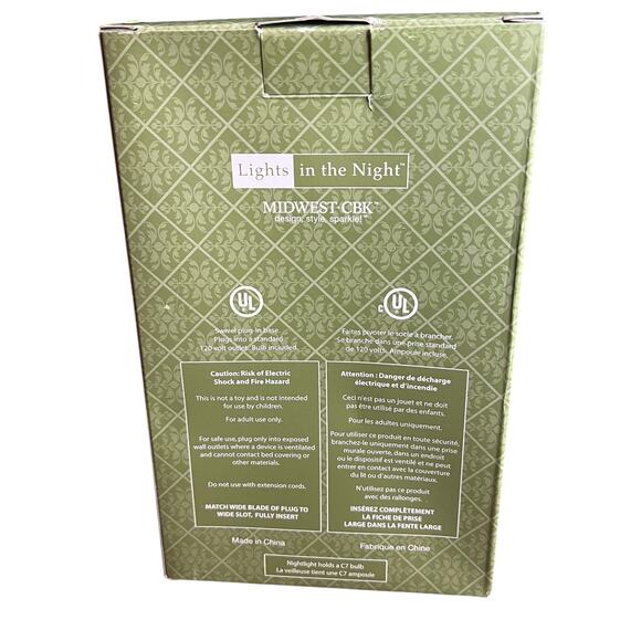 MIDWEST CBK Lights In The Night Halloween Haunted House & Ghosts Night Light - Picture 3 of 6